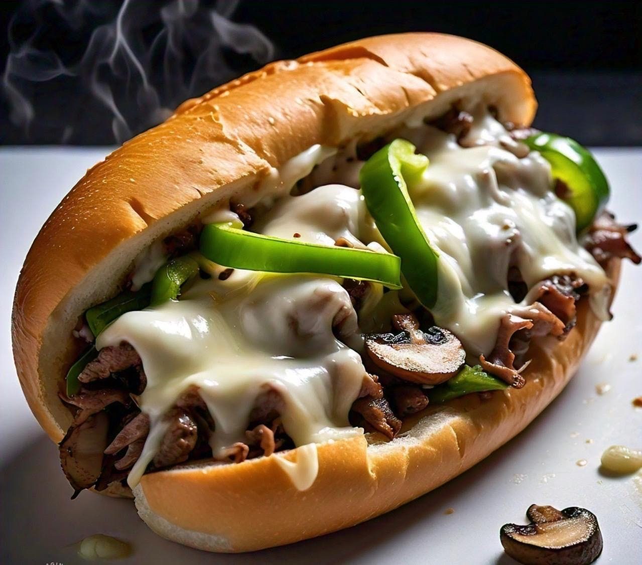Cheesesteak Sandwich.