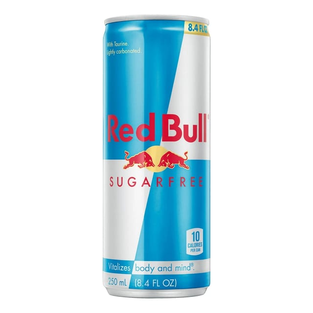 Red Bull Sugar Free.
