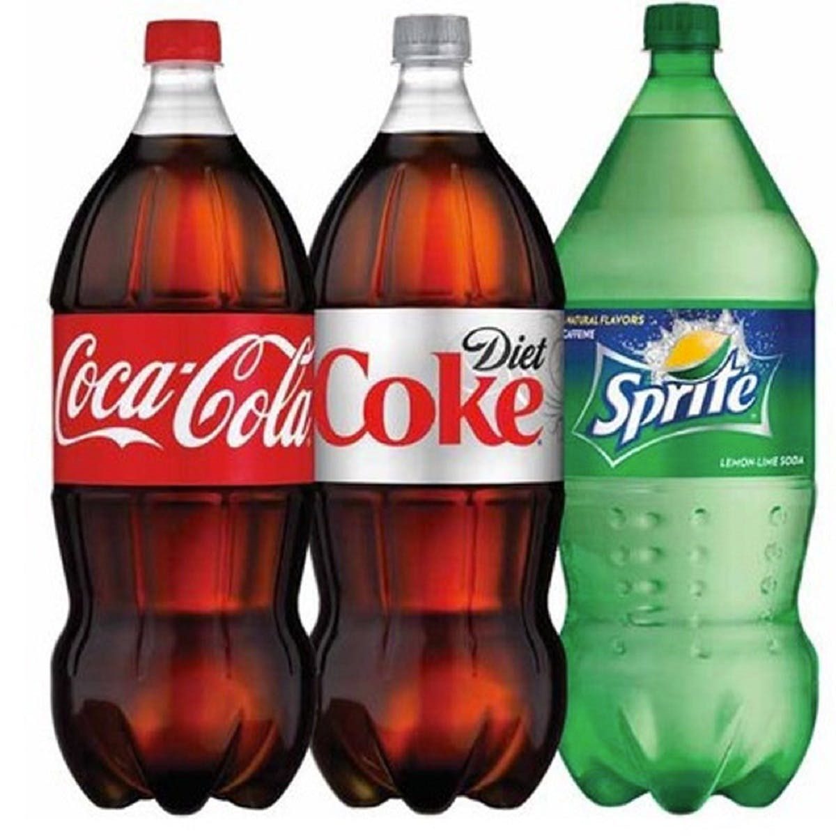2 Liter Soda Bottles.