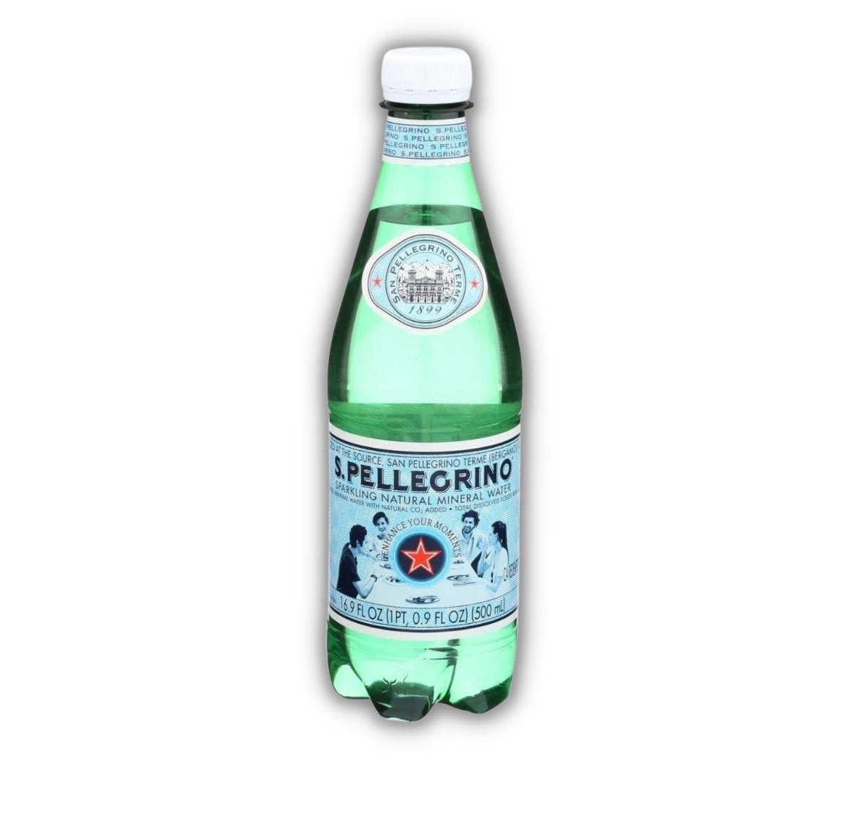 S.P Sparkling Mineral Water.