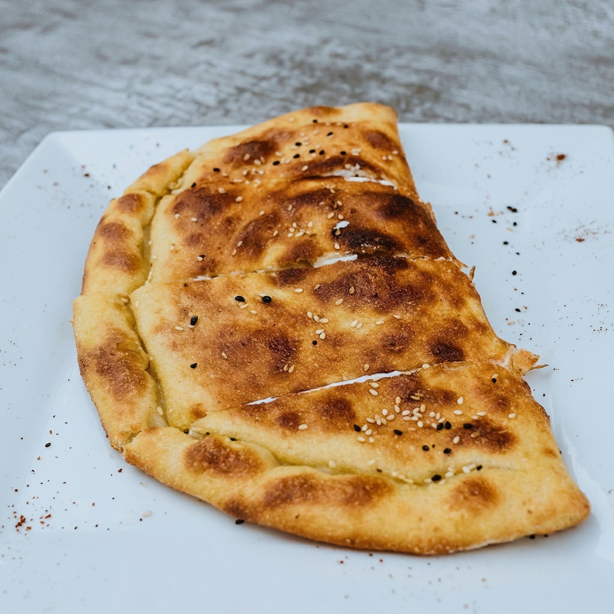BBQ Chicken Calzone.