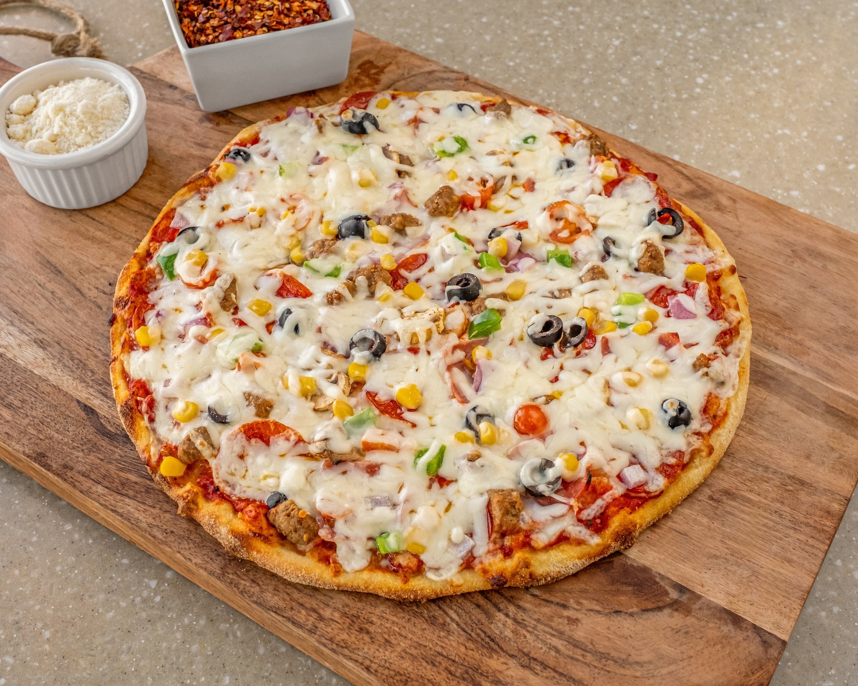 Saffron Persian Pizza.