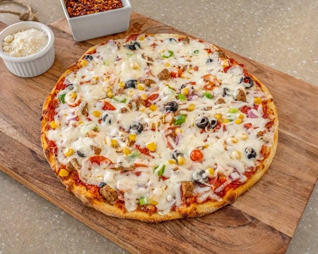 Saffron Persian Pizza.
