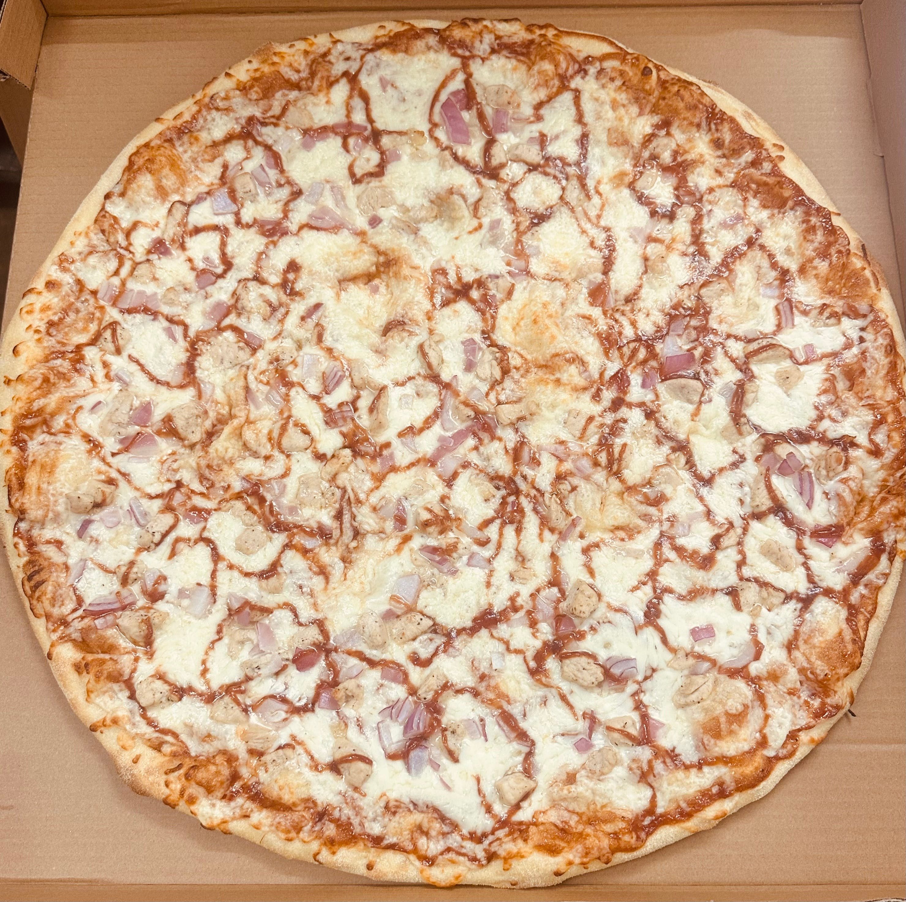 Buffalo Chicken Pizza.