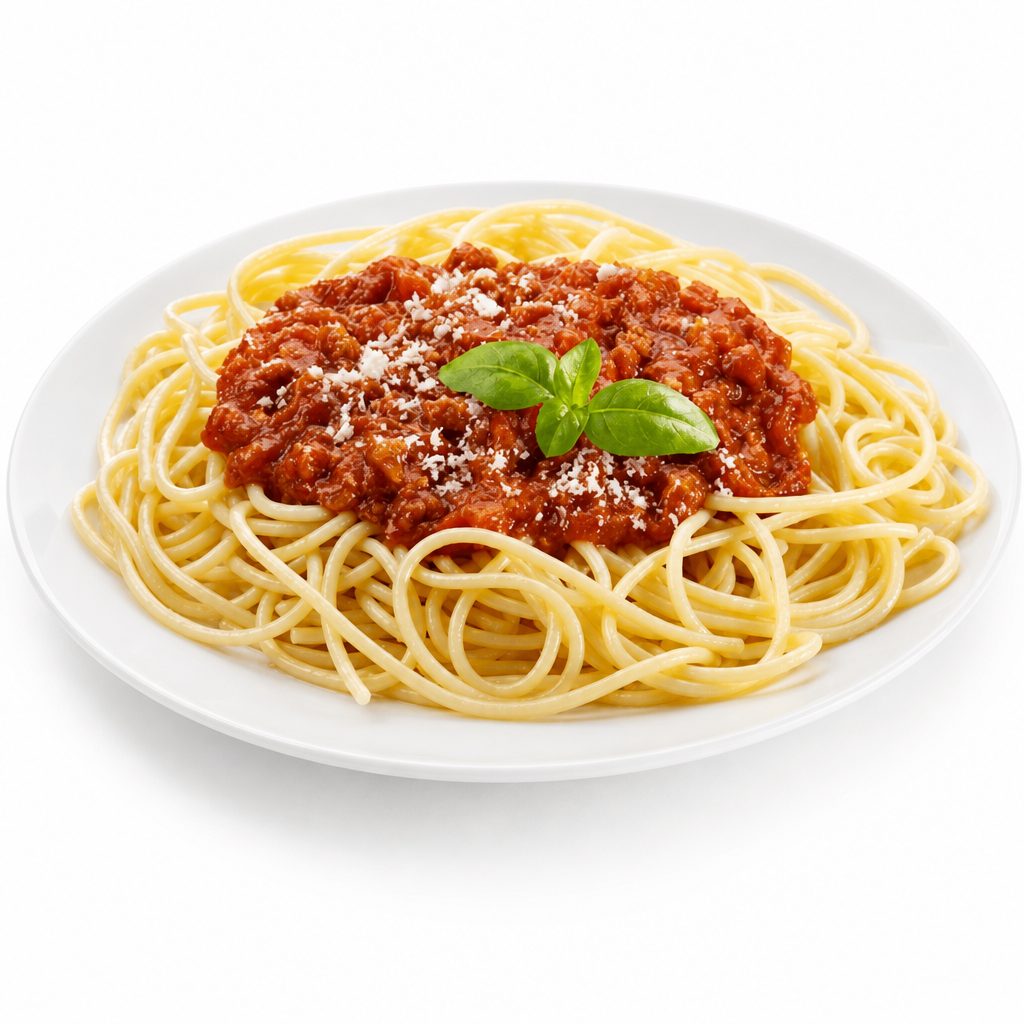 Spaghetti with Marinara Sauce.