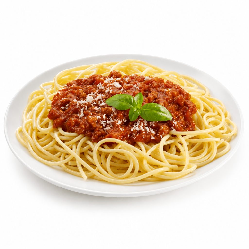 Spaghetti with Sausage.