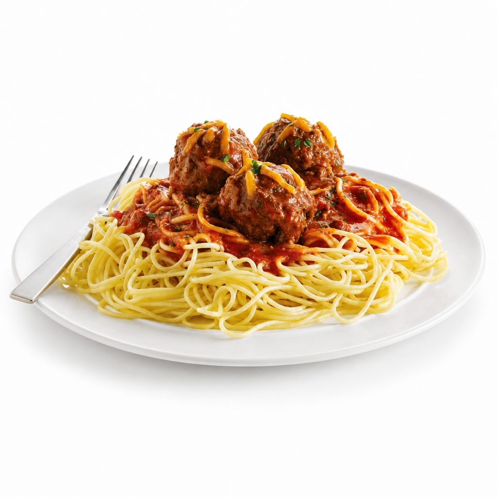 Spaghetti with Meatballs.