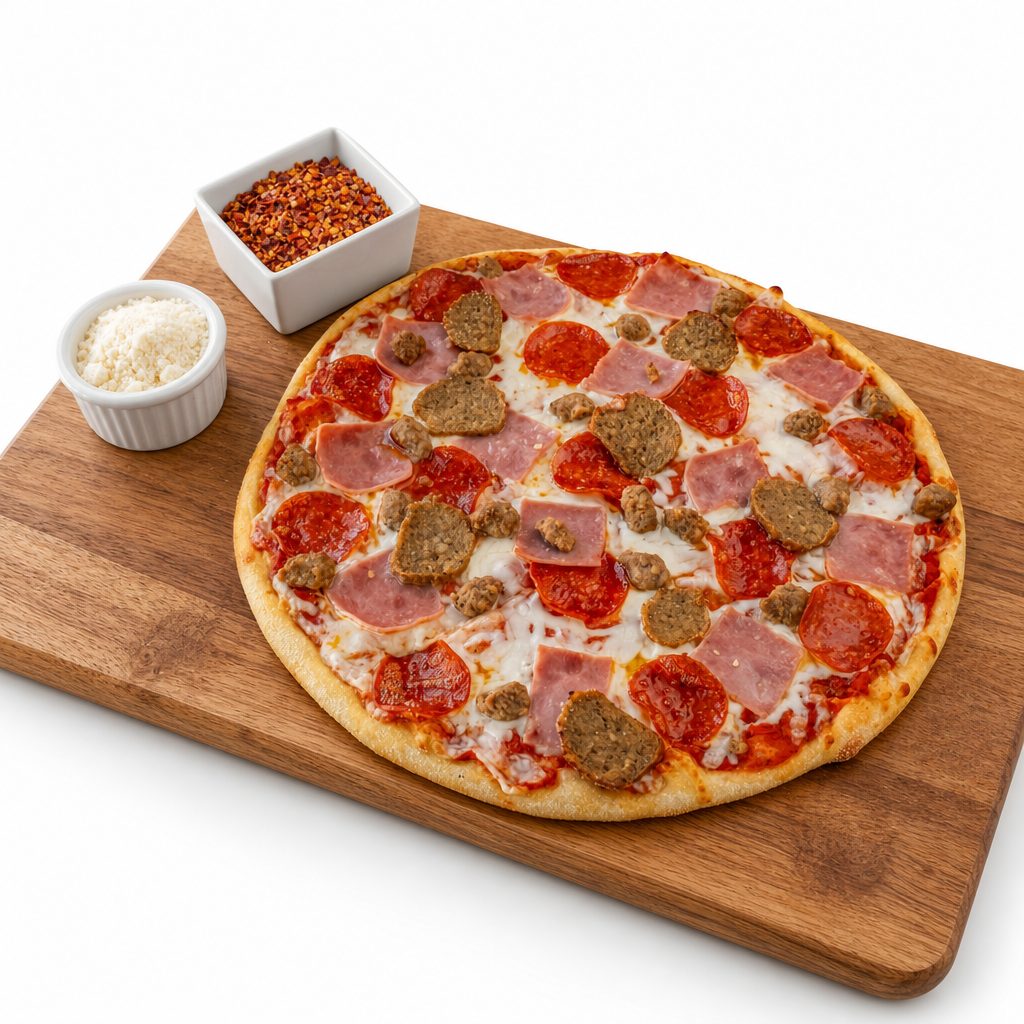 Meat Lovers Pizza.