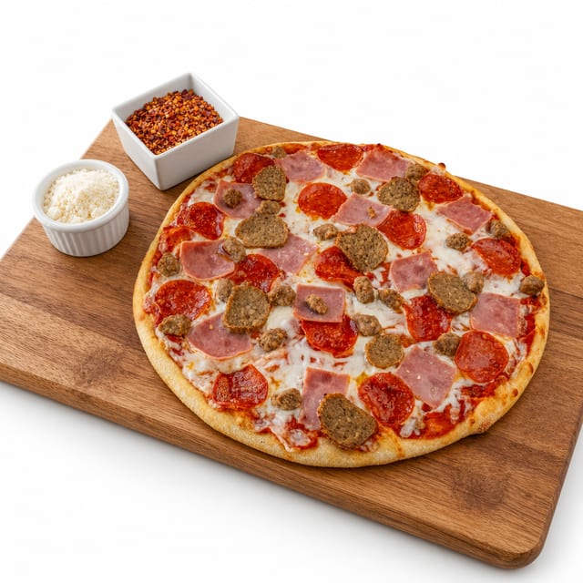 Meat Lovers Pizza.