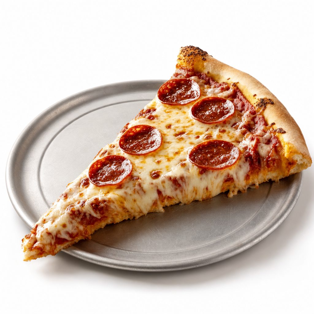 Pepperoni Pizza Slice Standard.