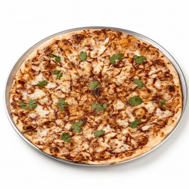 BBQ Chicken Pizza.