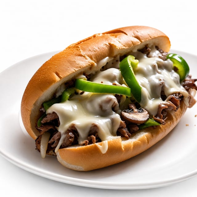 Cheesesteak Sandwich.